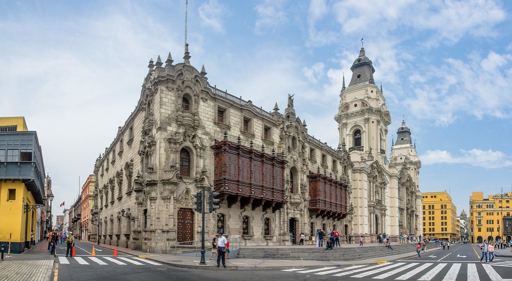 Лима Перу центр города