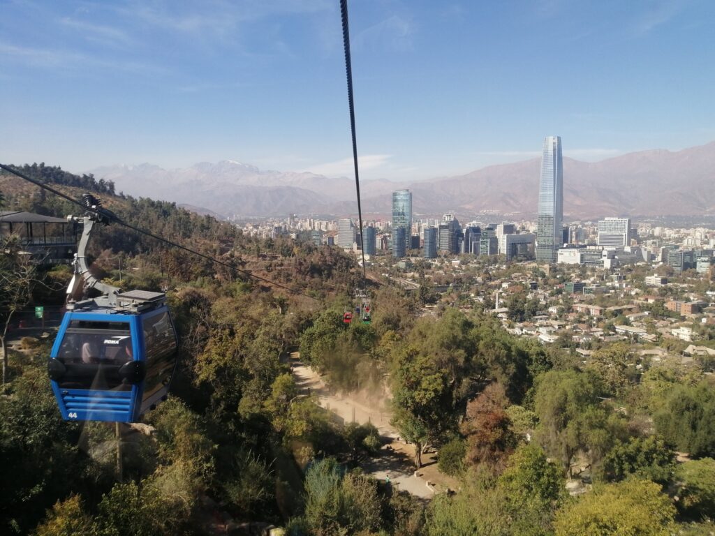 Групповой тур на новый год в Перу Боливия Чили Сантьяго-Чили-фуникулер