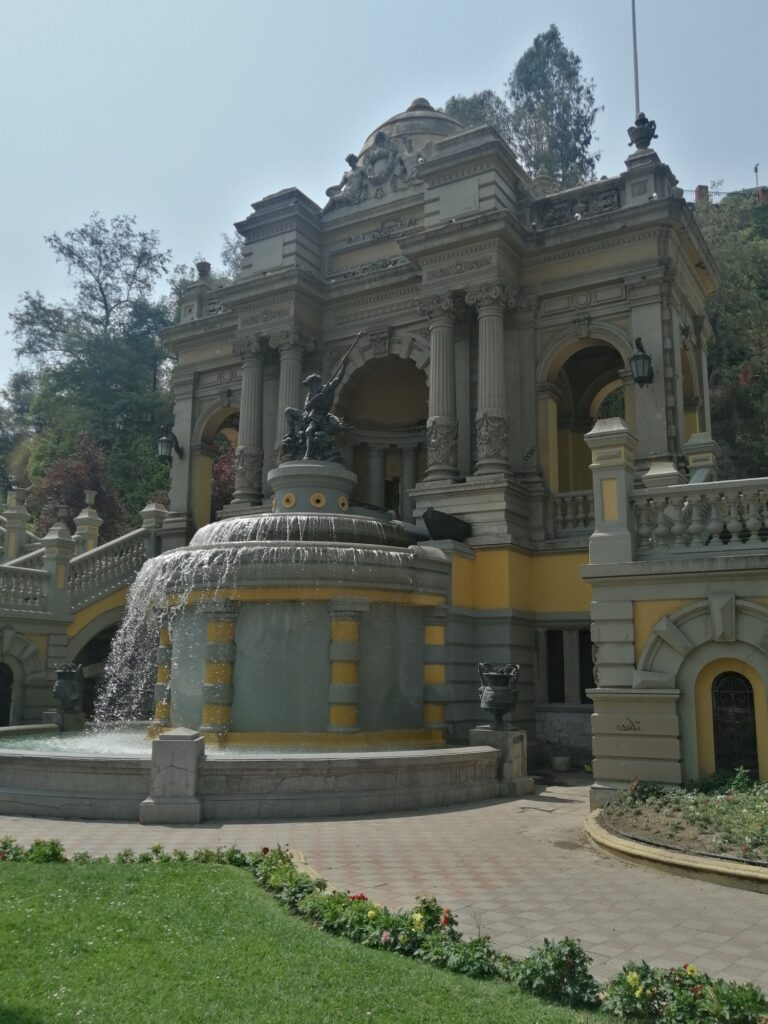 Сантьяго чили фонтан