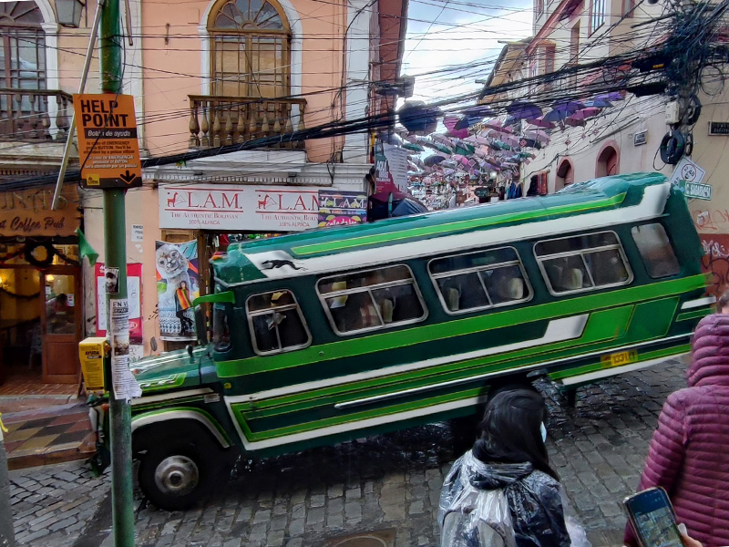 Ла Пас центр Боливия автобус