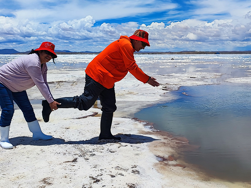 Уюни солончак Боливия